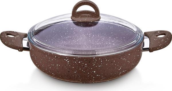 Saflon SF8626GR Granit Line 26 cm Basık Tencere 3.50 Litre - Image 1