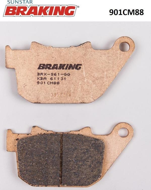 Braking SİNTERLİ ARKA FREN BALATASI / HARLEY D. / XR 1200 / X / 1200cc / ARKA / 2008-2009-2010-2011-2012 - Image 1