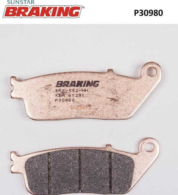 Braking SİNTERLİ ARKA FREN BALATASI / HONDA / SW-T ABS / 600cc / ARKA / 2011-2012-2013 - Image 1