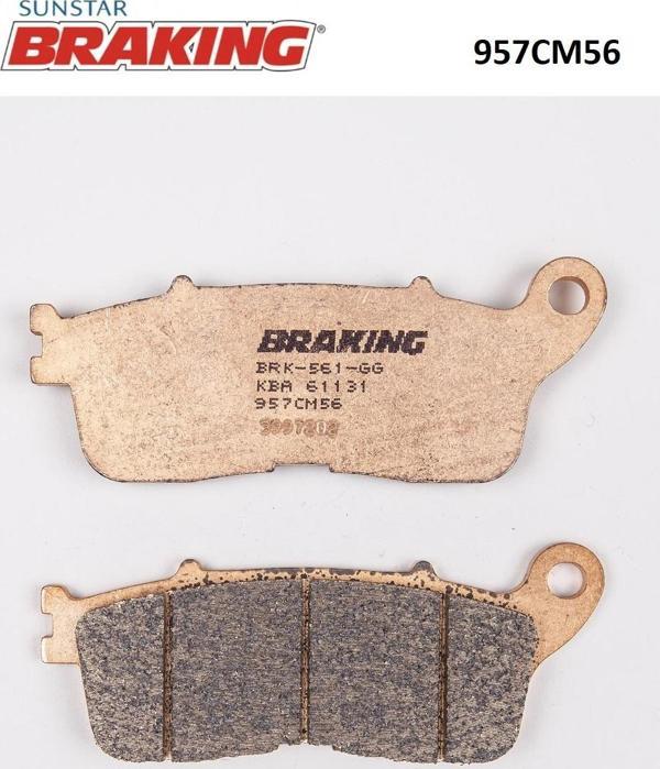 Braking SİNTERLİ ARKA FREN BALATASI / HONDA / VFR 1200 F DCT / 1200cc / ARKA / 2010-2011-2012-2013-2014-2015-2016 - Image 1