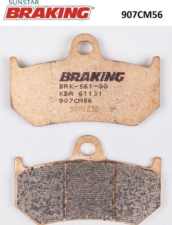 Braking SİNTERLİ ARKA FREN BALATASI / MV AGUSTA / F4 S / 1000cc / ARKA / 2004-2005-2006-2007 - Image 1