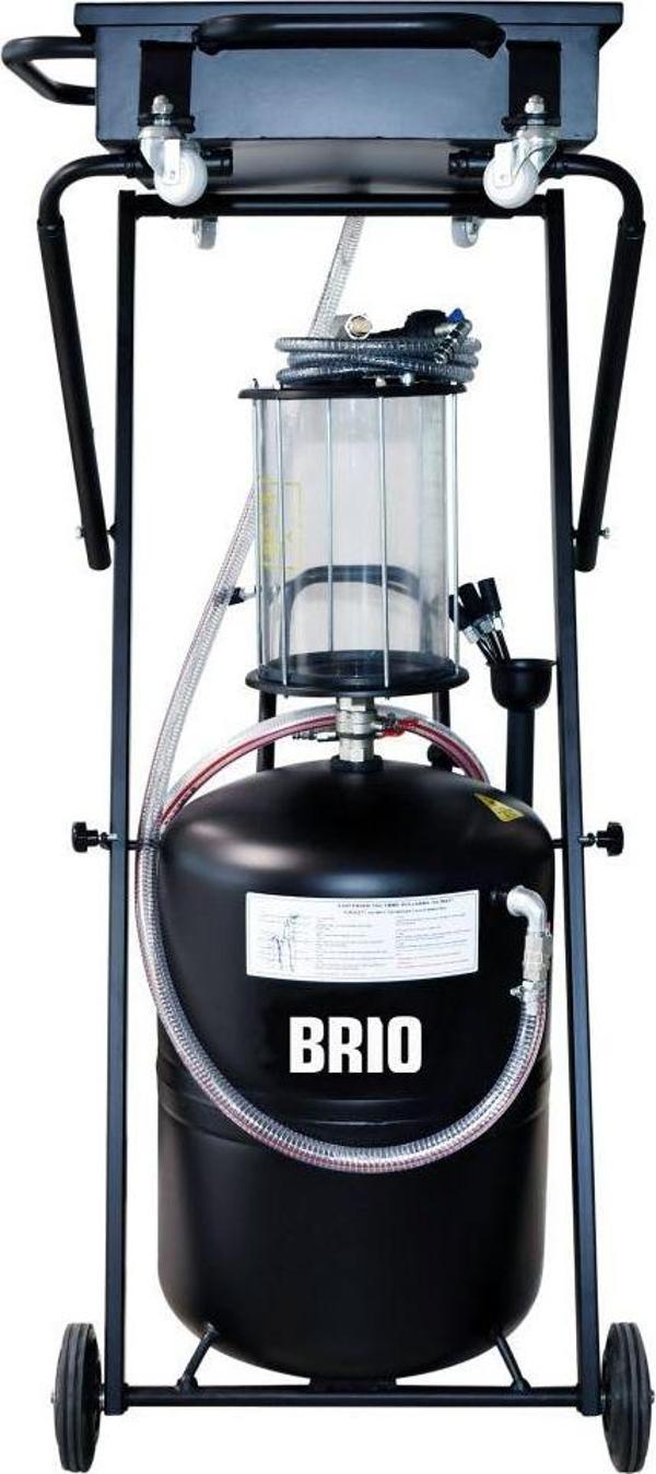 Brio Havalı Karterden Yağ Emme Pompası Teleskopik 80+20 Lt - Image 1