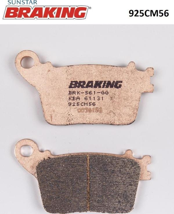 Braking SİNTERLİ ARKA FREN BALATASI / YAMAHA / YZF R1 M / 1000cc / ARKA / 2015-2016-2017-2018-2019-2020-2021-2022 - Image 1
