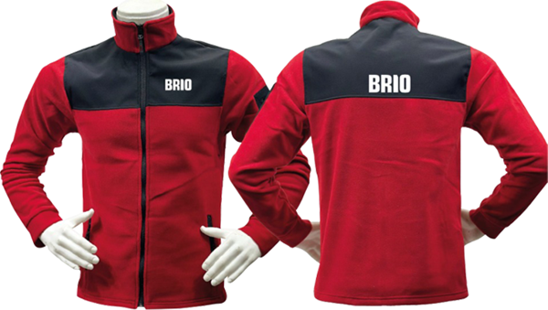 Brio Kırmızı-Siyah Polar S - Image 1