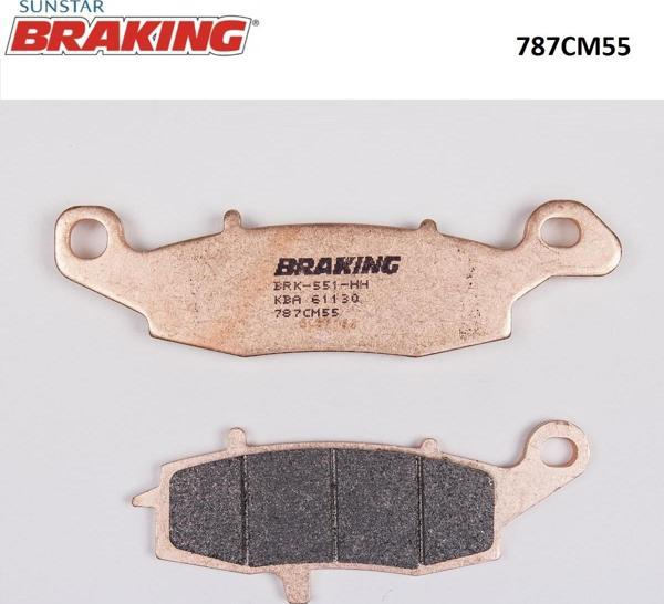 Braking SİNTERLİ FREN BALATASI / SUZUKI / VZR INTRUDER M / 1800cc / ARKA / 2006-2007-2008-2009-2010-2011-2012 - Image 1
