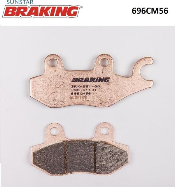 Braking SİNTERLİ FREN BALATASI / TRIUMPH / TROPHY SE / 1215cc / ARKA / 2013-2014-2015-2016 - Image 1