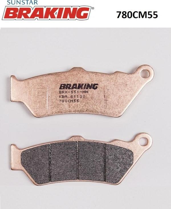 Braking SİNTERLİ FREN BALATASI / YAMAHA / XT R / 660cc / ÖN / 2004-2005-2006-2007-2008-2009 - Image 1
