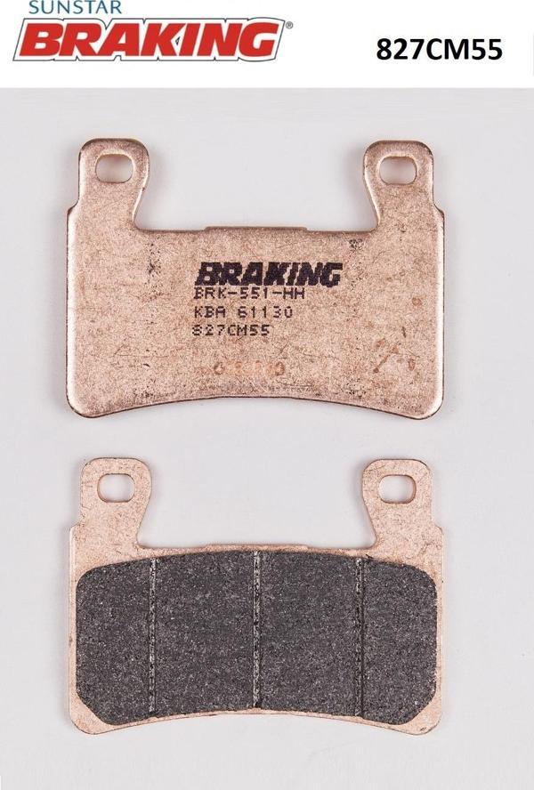 Braking SİNTERLİ ÖN FREN BALATASI / HONDA / GOLD WING F6C / 1800cc / ÖN İKİ TAKIM KULLANIR / 2014-2015-2016-2017 - Image 1