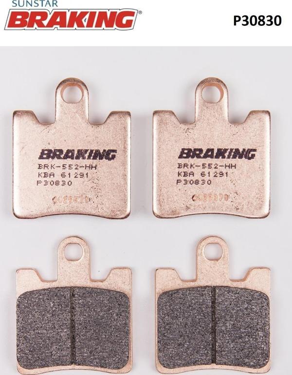 Braking SİNTERLİ ÖN FREN BALATASI / TRIUMPH / TROPHY SE / 1215cc / ÖN İKİ TAKIM KULLANIR / 2013-2014-2015-2016 - Image 1