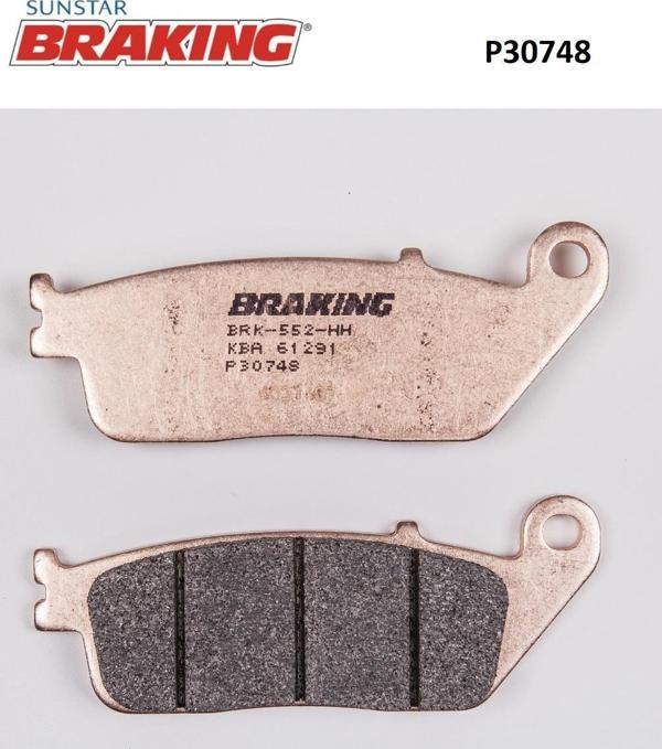 Braking SİNTERLİ ÖN FREN BALATASI / YAMAHA / X-MAX (ABS YOK) / 250cc / ÖN / 2014-2015-2016 - Image 1