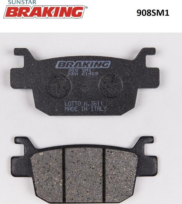 Braking YARI METALİK ARKA FREN BALATASI / HONDA / X-ADV / 350cc / ARKA / 2022-2023 - Image 1