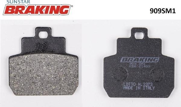Braking YARI METALİK ARKA FREN BALATASI / PIAGGIO / X9 EVOLUTION / 250cc / ARKA / 2005-2006 - Image 1