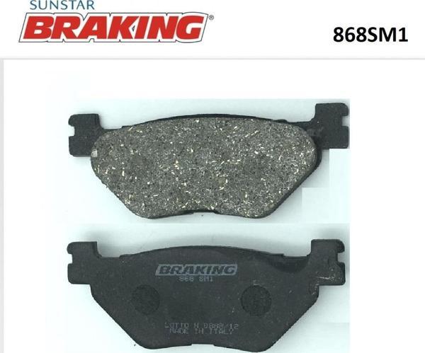 Braking YARI METALİK ARKA FREN BALATASI / YAMAHA / T-MAX / 560cc / ARKA / 2020-2021-2022 - Image 1