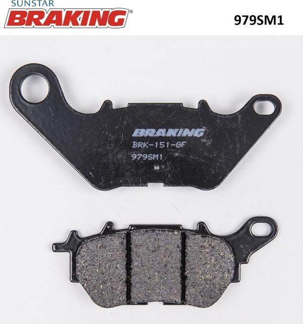 YARI METALİK ARKA FREN BALATASI / YAMAHA / YZF R25 / 250cc / ARKA  / 2014-2015-2016-2017-2018-2019-2020-2021-2022-2023 - Image 1