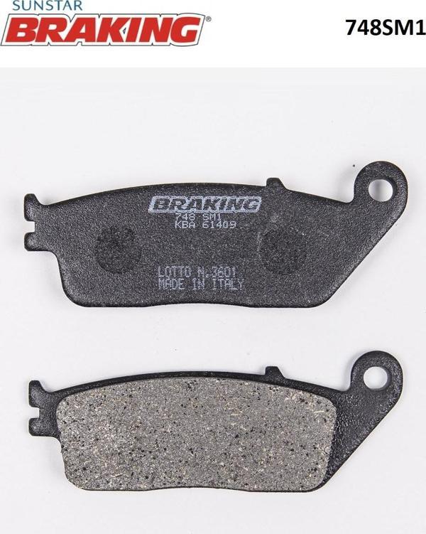 Braking YARI METALİK FREN BALATASI / YAMAHA / X-MAX (ABS YOK) / 250cc / ÖN / 2014-2015-2016 - Image 1