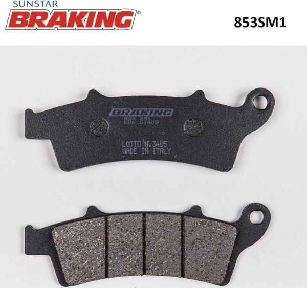 Braking YARI METALİK ÖN FREN BALATASI / PIAGGIO / BEVERLY / 300cc / ÖN / 2011-2012-2013-2014-2015 - Image 1