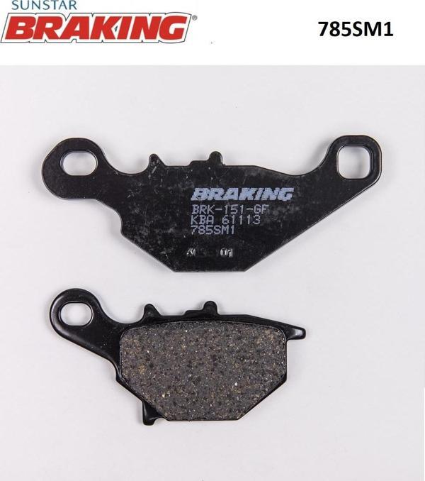 Braking YARI METALİK ÖN FREN BALATASI / SUZUKI / AN125 / 125cc / ÖN / 1994-1995-1996-1997-1998-1999-2000 - Image 1
