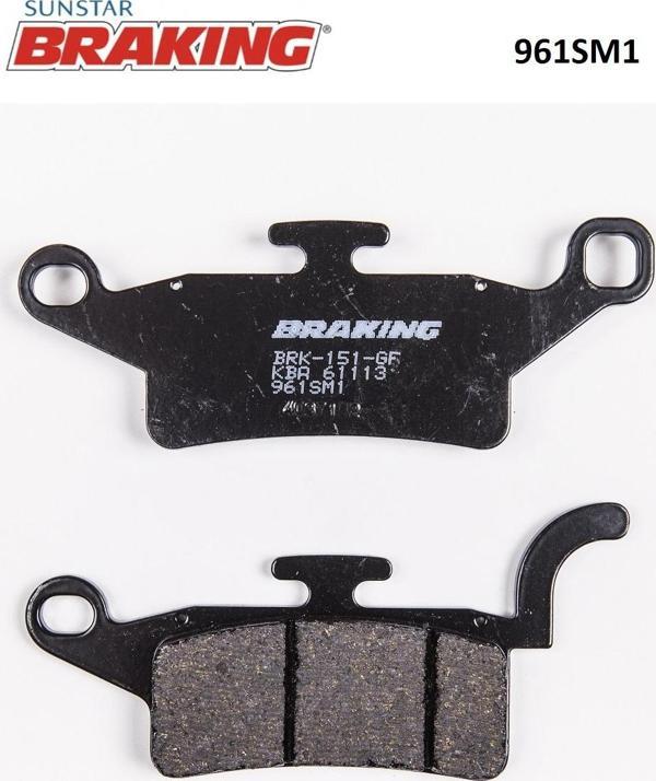 Braking YARI METALİK ÖN FREN BALATASI / YAMAHA / XENTER / 150cc / ÖN / 2012-2013-2014-2015-2016-2017 - Image 1