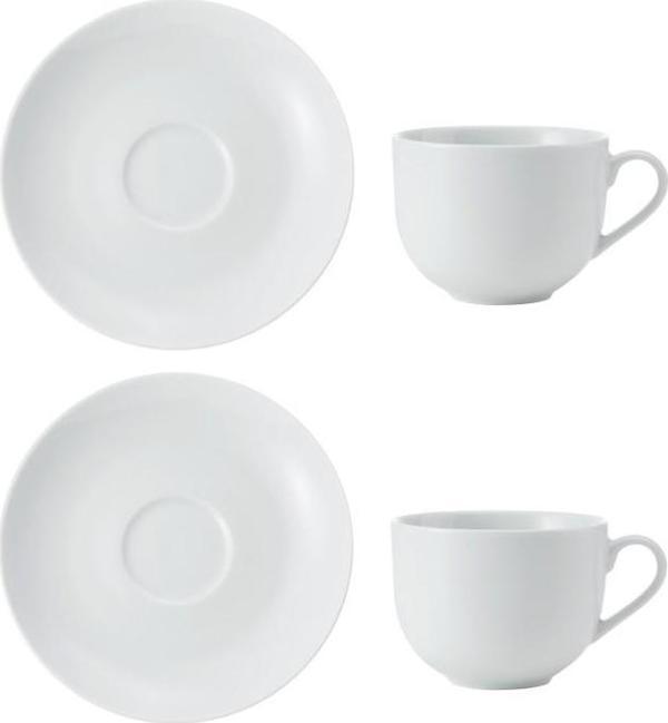 Mikasa Chalk Porselen Çay Bardak Seti 220ml - Image 1