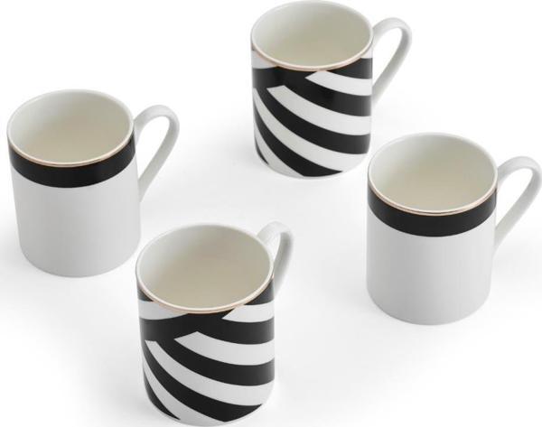 Mikasa Luxe Deco Fine China 4 Parça Kupa Seti 380ml - Image 1