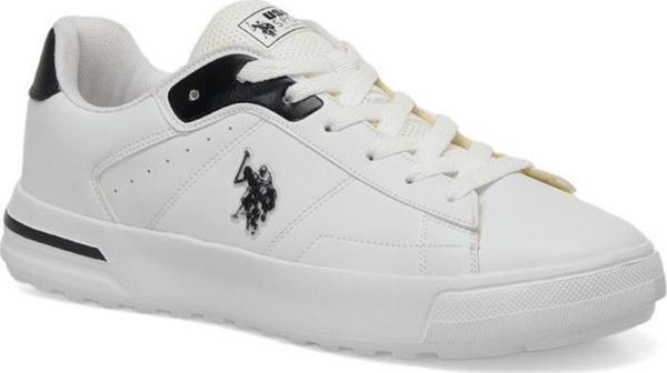 U.S.POLO ASSN MANGO 4PR BEYAZ COMFORT CASUAL ANATOMİK SPOR AYAKKABISI - Image 1