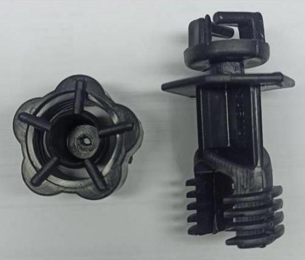 Titanium Elektirikli Çit Sistemi Mil Demir İzolatörü 100 Adet  - Image 1