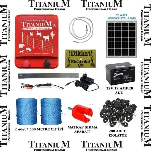 Titanium Night Shock 30K Elektirikli Çit Sistemi Set-3 30000 Volt - Image 1