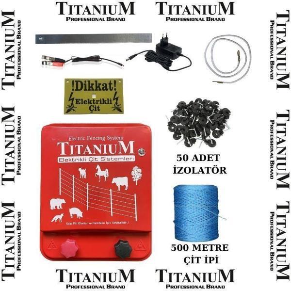 Titanium Night Shock 30KA Elektirikli Çit Sistemi Set-1 30000 Volt - Image 1