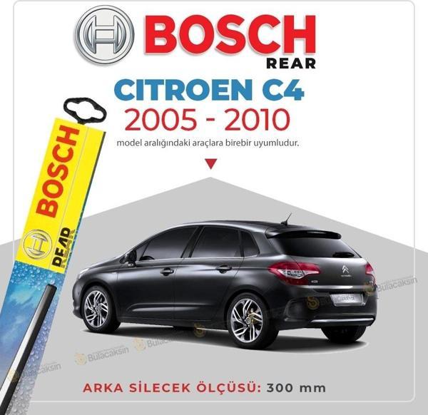 Bosch Rear Citroen C4 2005 - 2010 Arka Silecek - H304 - Image 1