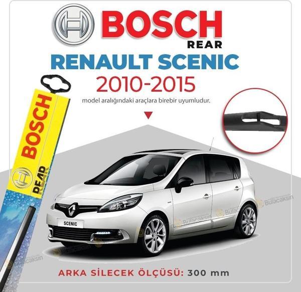 Bosch Rear Renault Scenic 2010 - 2015 Arka Silecek - H304 - Image 1