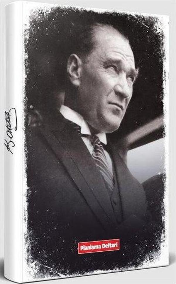 Halk Kitabevi Halk Tarihsiz Atatürk Portre Planlama Defteri  - Image 1
