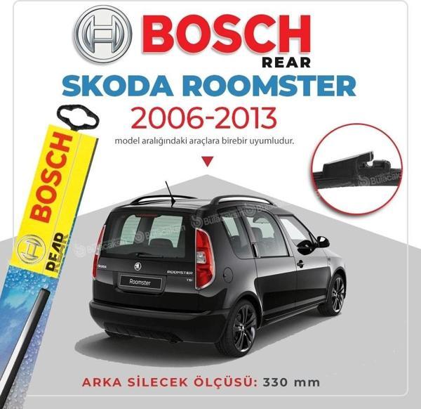 Bosch Rear Skoda Roomster 2006 - 2013 Arka Silecek - A330H - Image 1