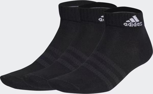 Adidas IC1282 Siyah Thin And Light 3'lü Bilek Çorap - Image 1