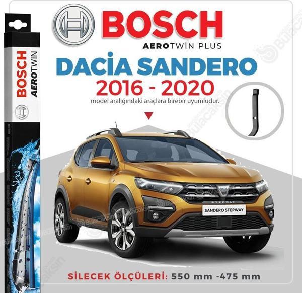 Dacia Sandero Muz Silecek Takımı (2016-2020) Bosch Aerotwin - Image 1