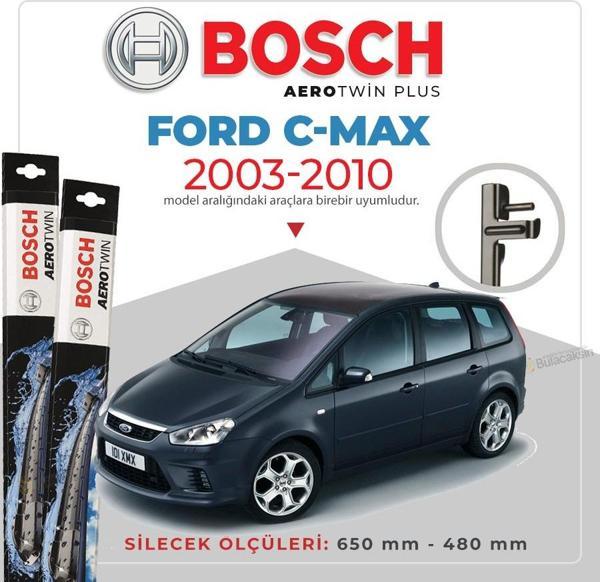 Ford C-Max Muz Silecek Takımı (2003-2010) Bosch Aerotwin - Image 1