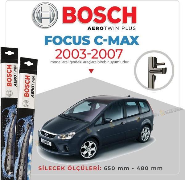 Ford Focus C-Max Muz Silecek Takımı (2003-2007) Bosch Aerotwin - Image 1