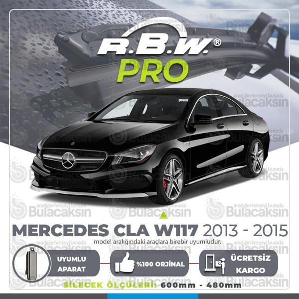 Mercedes CLA W117 Muz Silecek Takımı (2013-2015) RBW PRO - Image 1