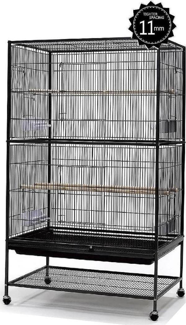 Dayang Ayaklı Kafes Siyah 79x52x130,5 Cm - Image 1