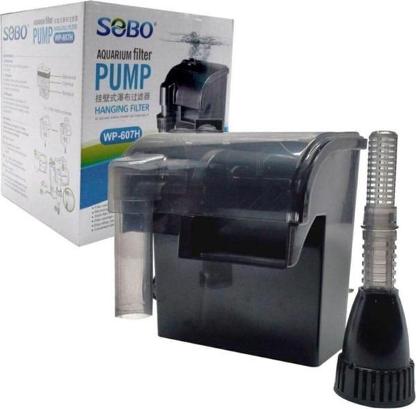 Sobo Akvaryum Askı Filtre Wp-607H 12W. 600 Lt/Saat - Image 1