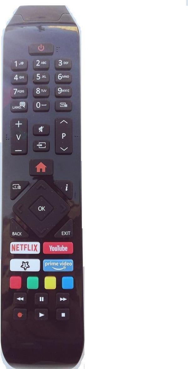 Vestel Smart LED 4K Netflix Youtube Akıllı Android TV Kumandası - Image 1