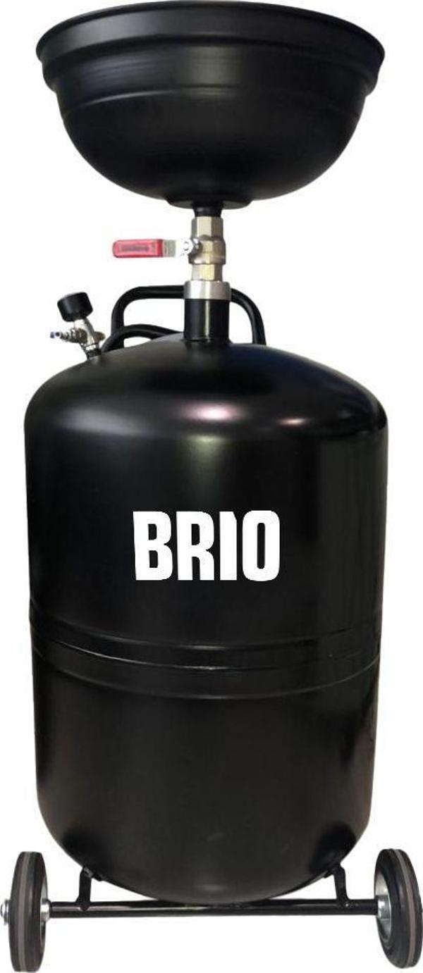Brio Havalı Yağ Boşaltma Kovası Hunili 80 Lt - Image 1