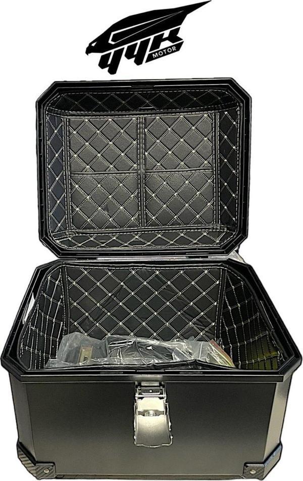 Tex 70055 Abs 45.lt Siyah Bagaj Motosiklet Arka Çanta - Image 1