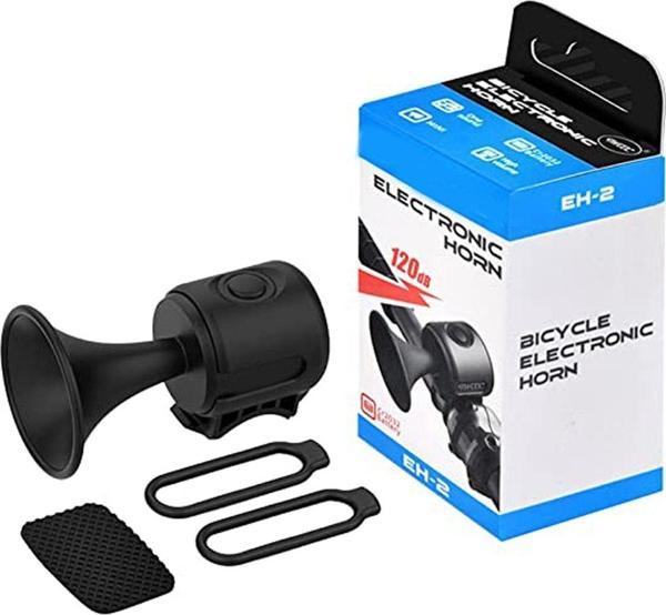 Elektronik Pilli Bisiklet Kornası Eh-2 120db Elektrikli Su Geçirmez - Image 1