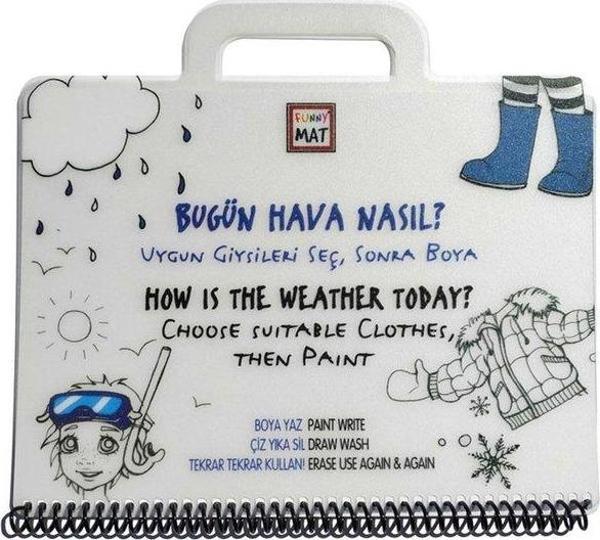 Akademi Çocuk Funny Mat Bugün Hava Nasıl Mini Set - Image 1
