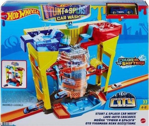 Hot Wheels Oto Yıkamada Renk Değiştirme Oyun Seti - Image 1