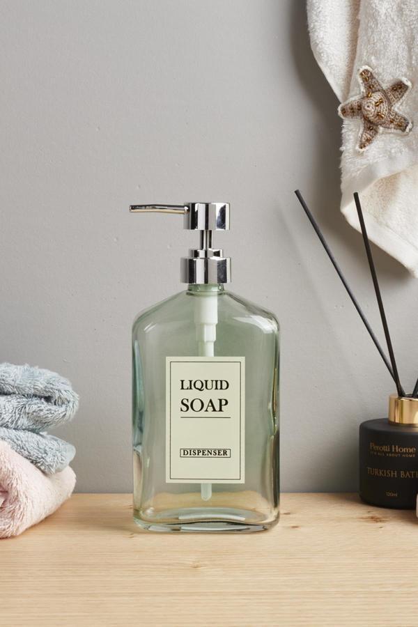 Perotti lıquıd soap cam sıvı sabunluk yeşil 15739 - Image 1