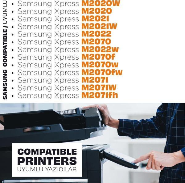 Samsung MLT-D111S /M2020/M2021/M2022/M2070/M2071 Çipli Toner - Image 1