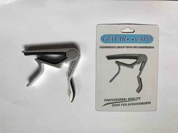 Cremonia A010Sr Kapo Mandal Tipi, Sılver (Gümüşi) Guıtar Capo, Gümüş Rengi, Mandal Tip - Image 1