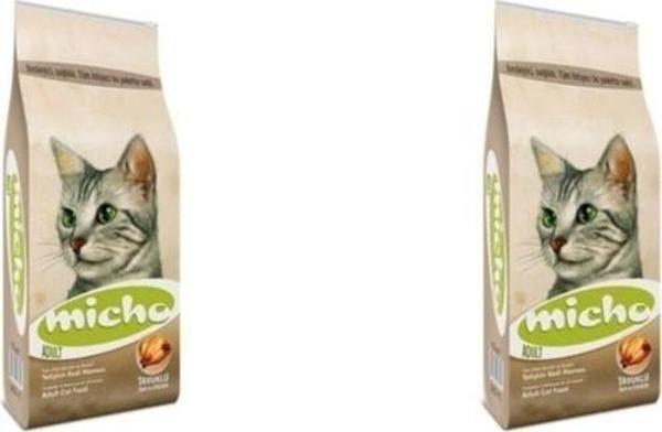 Micho 2 Adet 1,5 Kg. Yetişkin Kedi Maması Orijinal Kapalı Ambalaj - Image 1