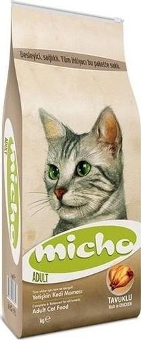 Micho Tavuklu (Hamsi ve Pirinç eşliğinde) Yetişkin Kedi Maması 1,5Kg - Image 1
